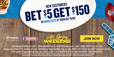 FanDuel Promo Code Upgraded for Thanksgiving: New $150 NFL Betting Bonus and NBA League Pass Discount Now Available