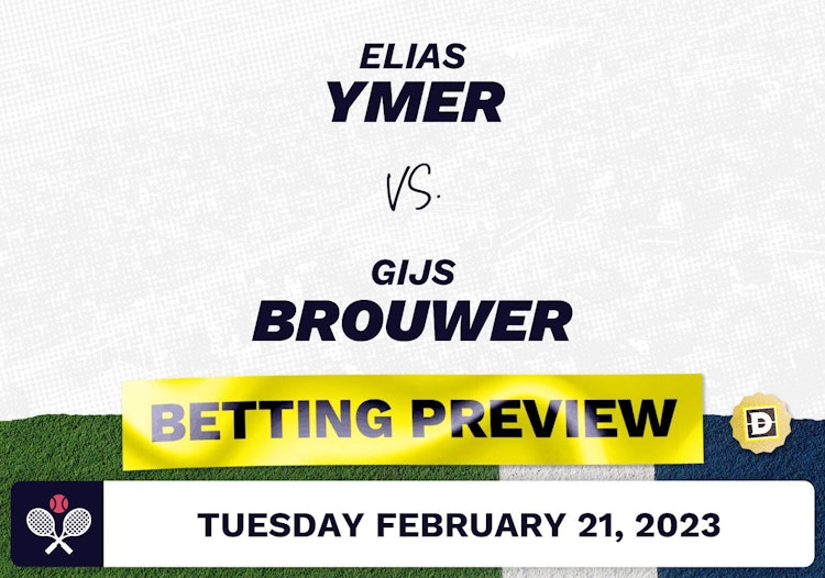 Elias Ymer vs. Gijs Brouwer Predictions - Feb 21, 2023