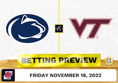 Penn State vs. Virginia Tech CBB Prediction and Odds - Nov 18, 2022