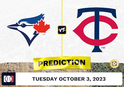 Blue Jays vs. Twins Prediction for MLB Tuesday [10/3/2023]