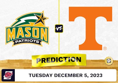 George Mason vs. Tennessee Basketball Prediction - December 5, 2023