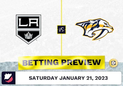 Kings vs. Predators Prediction and Odds - Jan 21, 2023