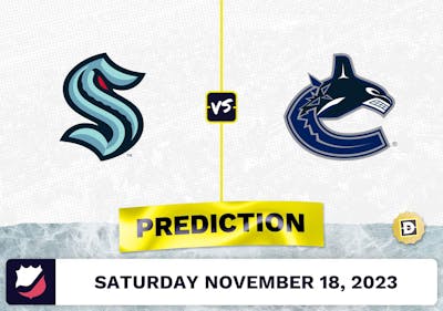 Kraken vs. Canucks Prediction and Odds - November 18, 2023