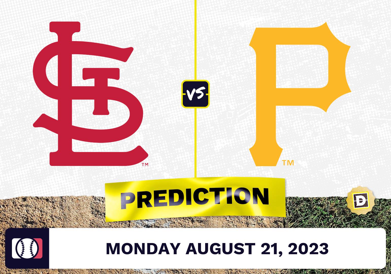 Cardinals vs. Pirates Prediction for MLB Monday [8/21/2023]