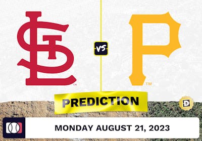 Cardinals vs. Pirates Prediction for MLB Monday [8/21/2023]