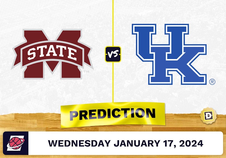 Mississippi State vs. Kentucky Prediction, Odds, College Basketball Picks [1/17/2024]