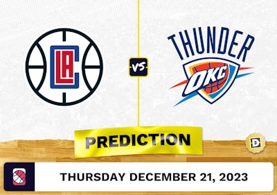 Los Angeles Clippers vs. Oklahoma City Thunder Prediction, Odds, NBA Picks  [12/21/2023]