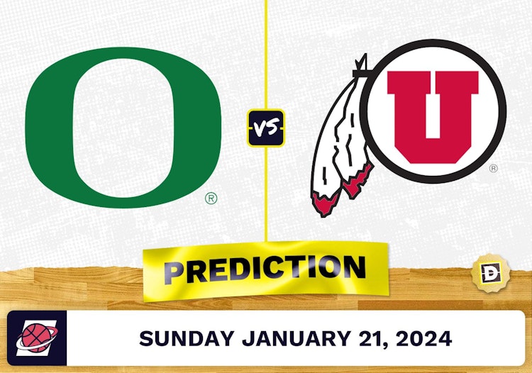 Oregon vs. Utah Prediction, Odds, College Basketball Picks [1/21/2024]