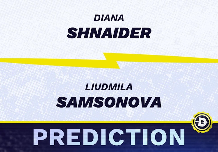 Diana Shnaider vs. Liudmila Samsonova Prediction, Odds, Picks for WTA Italian Open 2024