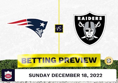 Patriots vs. Raiders Week 15 Prediction and Odds - Dec 18, 2022