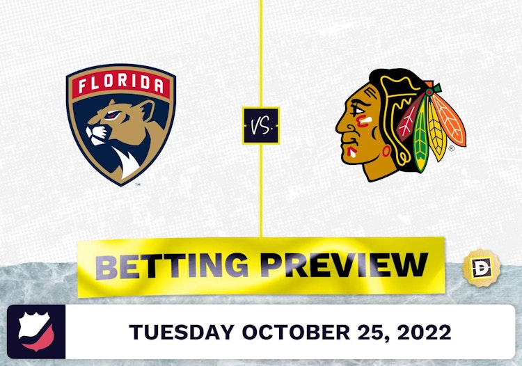 Panthers vs. Blackhawks Prediction and Odds - Oct 25, 2022