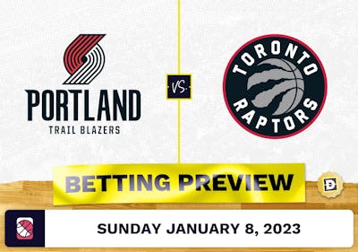 Trail Blazers vs. Raptors Prediction and Odds - Jan 8, 2023
