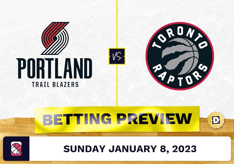 Trail Blazers vs. Raptors Prediction and Odds - Jan 8, 2023