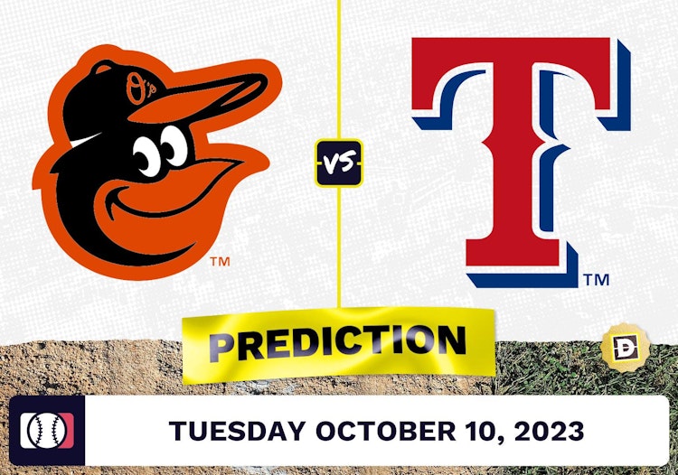 Orioles vs. Rangers Game 3 Prediction for MLB Tuesday [10/10/2023]