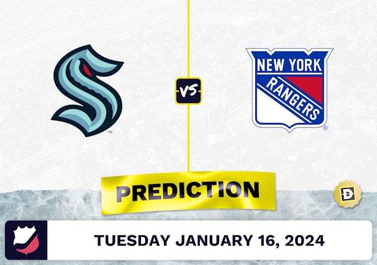 Seattle Kraken vs. NY Rangers Prediction, Odds, NHL Picks [1/16/2024]