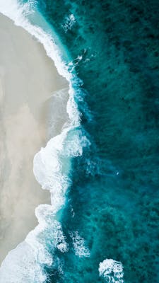 Ocean Wave Sunset