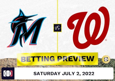 Marlins vs. Nationals Prediction and Odds - Jul 2, 2022