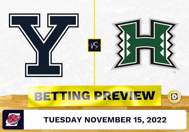 Yale vs. Hawaii CBB Prediction and Odds - Nov 15, 2022