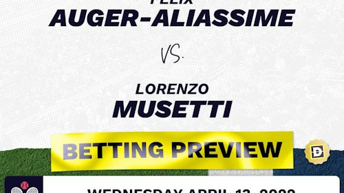 Felix Auger-Aliassime vs. Lorenzo Musetti Predictions - Apr 13, 2022