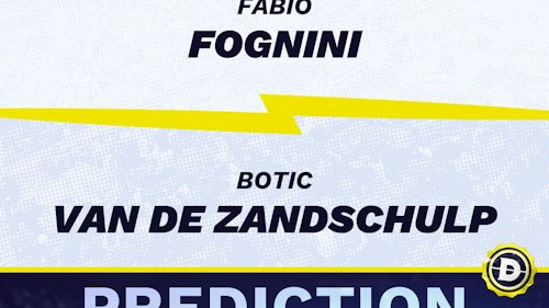 Fabio Fognini vs. Botic Van de Zandschulp Prediction, Odds, Picks for French Open 2024