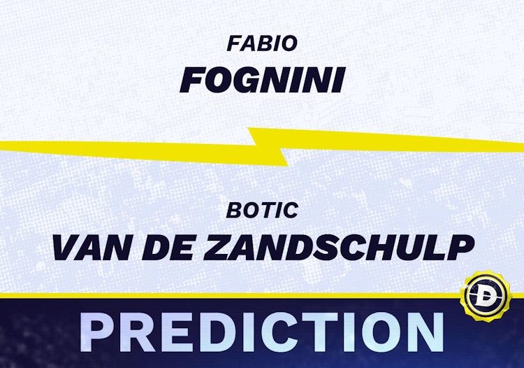 Fabio Fognini vs. Botic Van de Zandschulp Prediction, Odds, Picks for French Open 2024