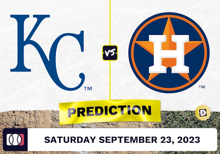 Royals vs. Astros Prediction for MLB Saturday [9/23/2023]