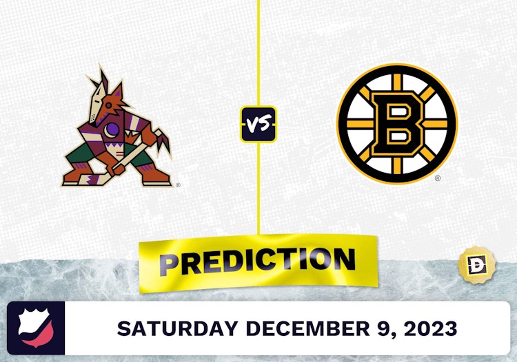 Arizona Coyotes vs. Boston Bruins Prediction and Odds - December 9, 2023