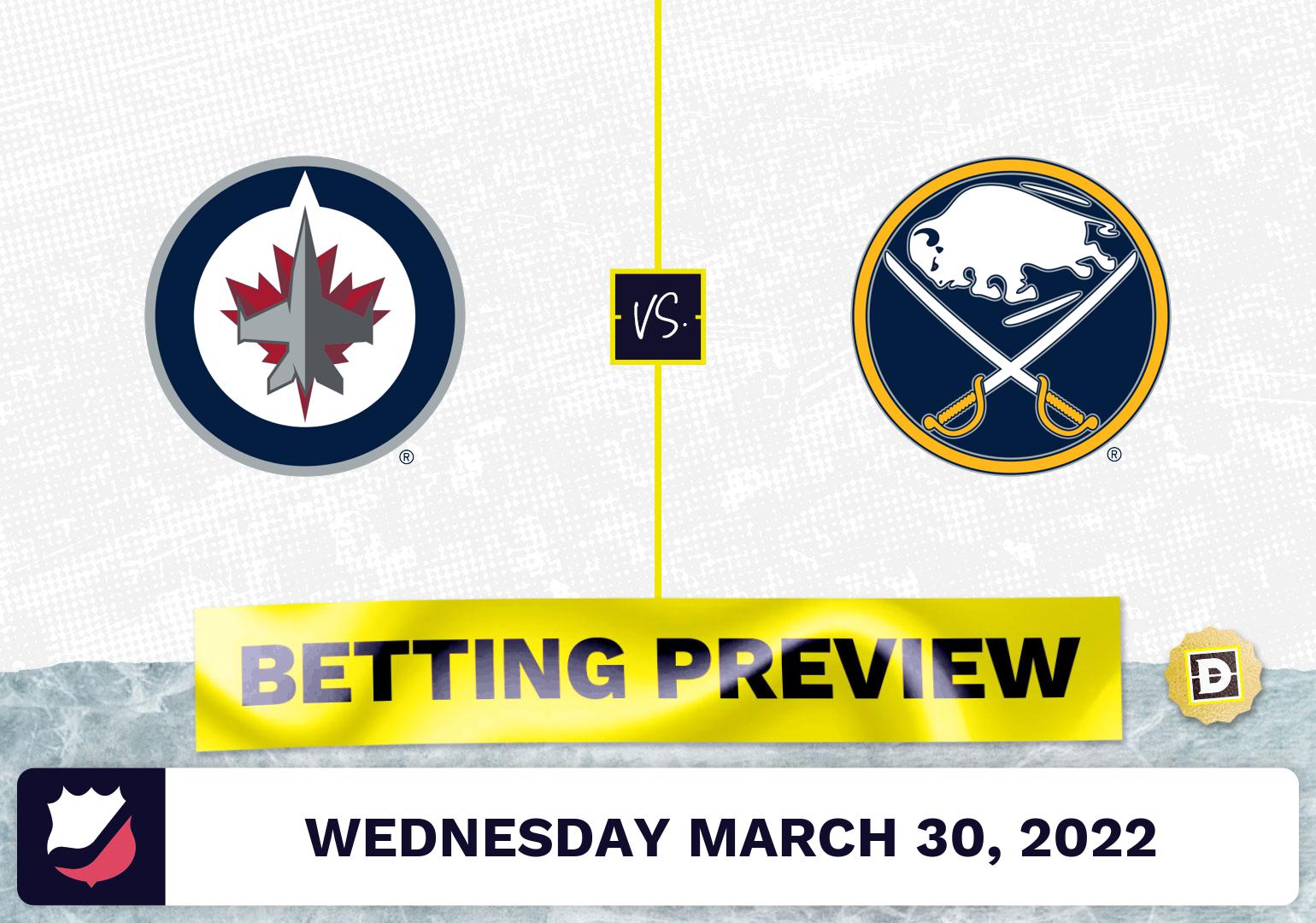 Jets vs. Sabres Predictions and Odds - Mar 30, 2022