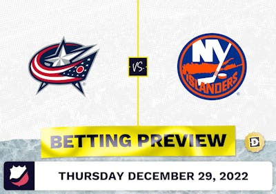 Blue Jackets vs. Islanders Prediction and Odds - Dec 29, 2022