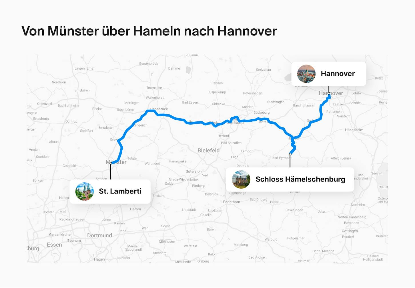 Roadtrip Münster Hannover