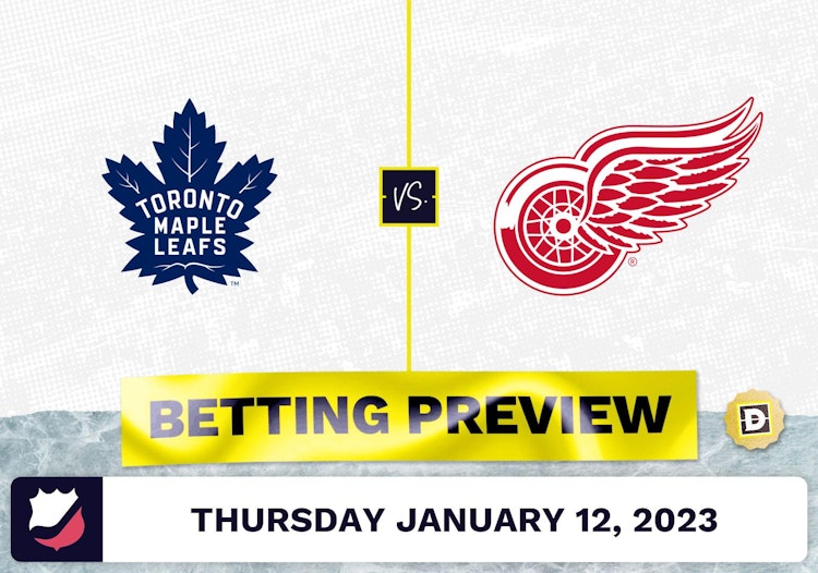 Maple Leafs vs. Red Wings Prediction and Odds - Jan 12, 2023