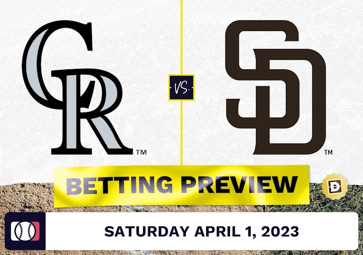 Rockies vs. Padres Prediction and Odds - Apr 1, 2023