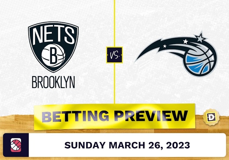 Nets vs. Magic Prediction and Odds - Mar 26, 2023