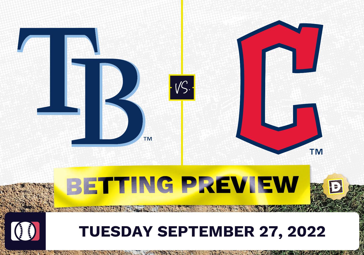 Rays vs. Guardians Prediction and Odds - Sep 27, 2022