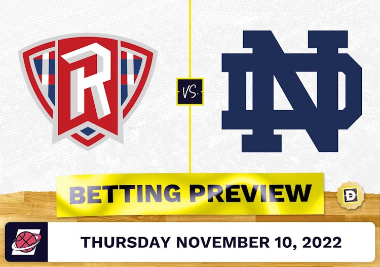 Radford vs. Notre Dame CBB Prediction and Odds - Nov 10, 2022