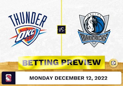 Thunder vs. Mavericks Prediction and Odds - Dec 12, 2022