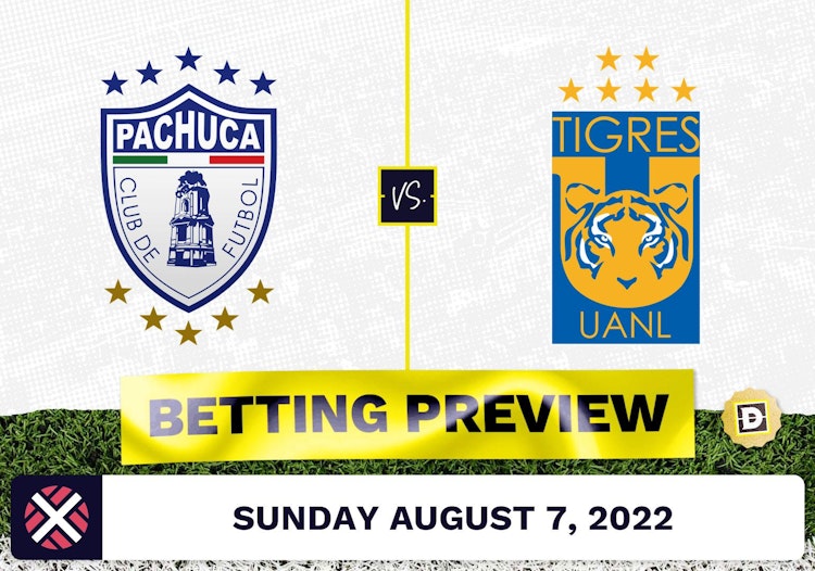 Pachuca vs. Tigres UANL Prediction and Odds - Aug 7, 2022