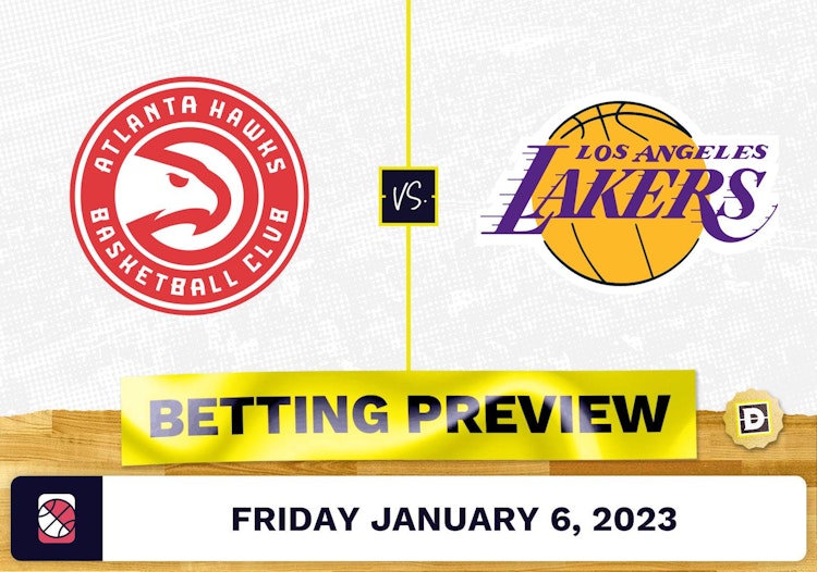 Hawks vs. Lakers Prediction and Odds - Jan 6, 2023