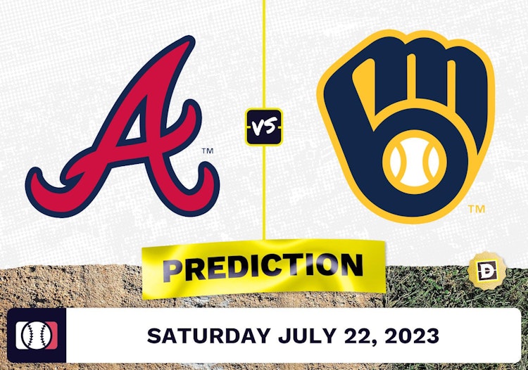 Braves vs. Brewers Prediction for MLB Saturday [7/22/2023]