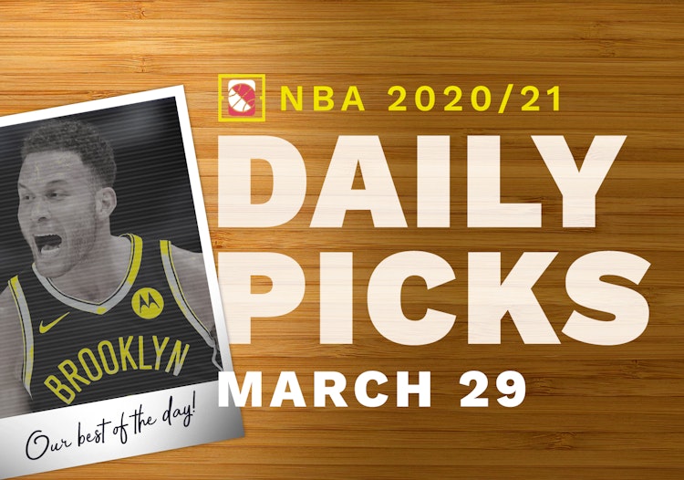 Best NBA Betting Picks and Parlays: Mon Mar 29,2021