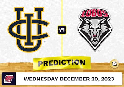 UC Irvine vs. New Mexico Prediction, Odds, College Basketball Picks  [12/20/2023]