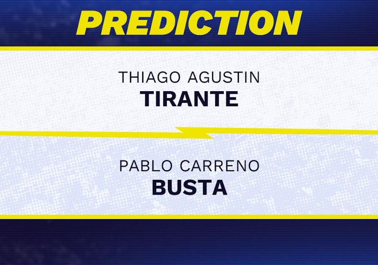 Thiago Tirante vs Pablo Carreno Busta Tennis Prediction.