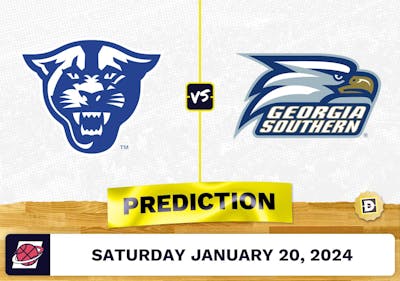 Georgia State vs. Georgia Southern Prediction, Odds, College Basketball Picks [1/20/2024]