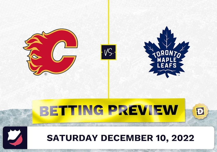 Flames vs. Maple Leafs Prediction and Odds - Dec 10, 2022