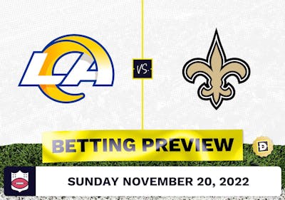 Rams vs. Saints Week 11 Prediction and Odds - Nov 20, 2022