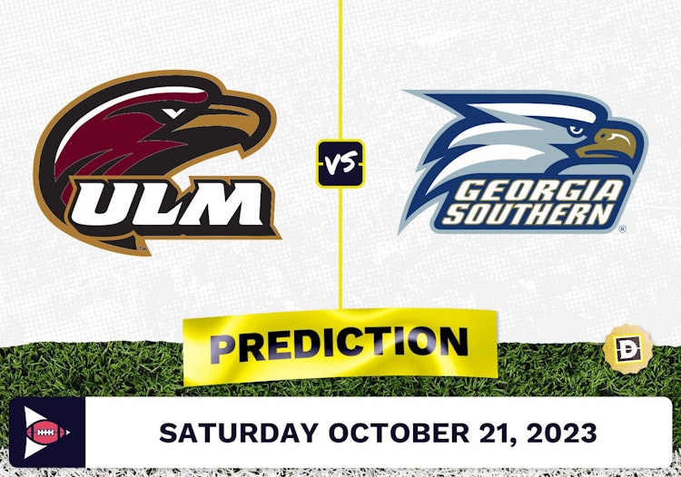 Louisiana-Monroe vs. Georgia Southern CFB Prediction and Odds - October 21, 2023