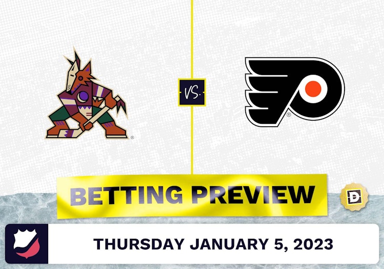 Coyotes vs. Flyers Prediction and Odds - Jan 5, 2023