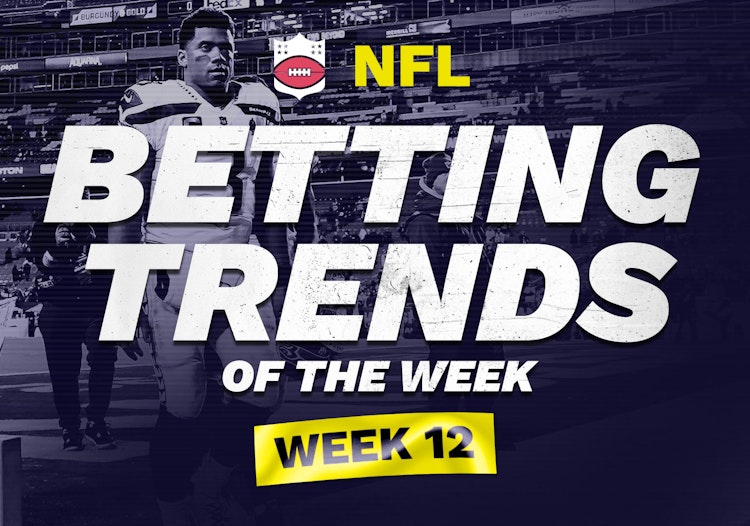 NFL 2021 - Week 12 Betting Trends: Is Seattle Playing? Bet the Under.