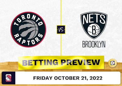 Raptors vs. Nets Prediction and Odds - Oct 21, 2022
