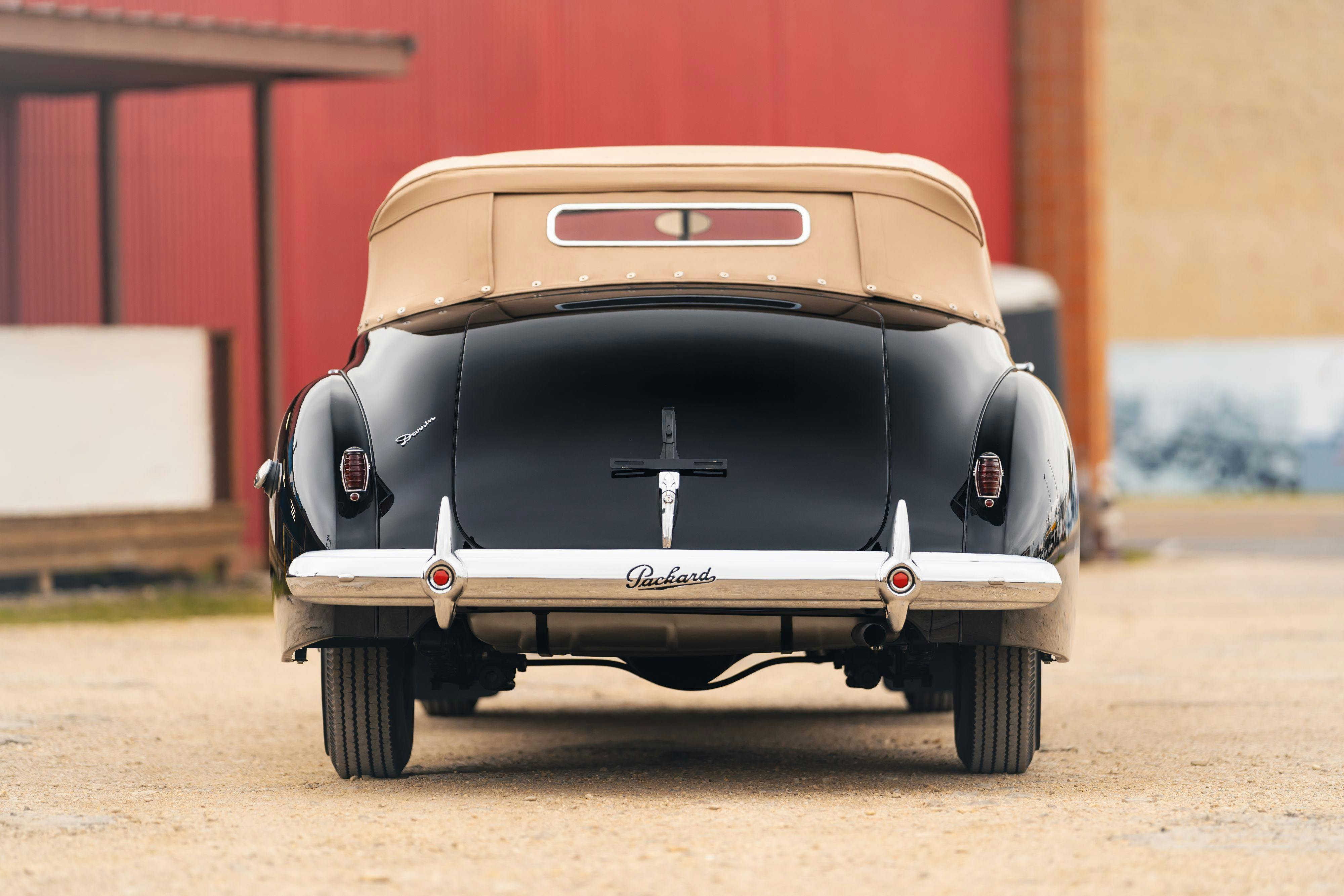 1940 Packard Super Eight One-Eighty Convertible Sedan by Darrin in Georgetown, TX.